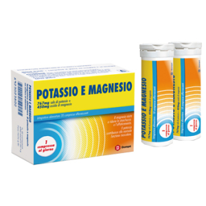 integratore potassio + magnesio per ridurre bugiardino cod: 923023802 