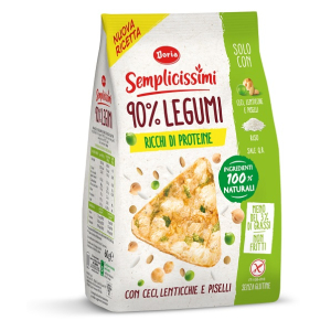 Compra Online doria semplicissimi snack 90% legumi ceci, lenticchie e piselli 60 g e Trova il miglior prezzo
