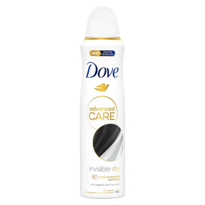 dove adv care invis spray150ml bugiardino cod: 987870336 