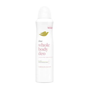 Compra Online dove whole body deo deodorante spray in crema lampone e rosa, 150ml e Trova il miglior prezzo