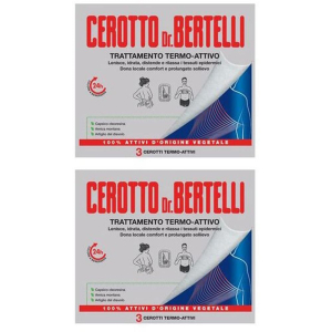 Compra Online dr bertelli cerotto termo-attivo 3 pezzi 2x1 st e Trova il miglior prezzo