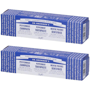 Compra Online dr. bronner’s all-one dentifricio gusto menta piperita 28g 2x28 g e Trova il miglior prezzo