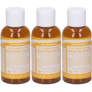 Compra Online Dr. bronner’s sapone liquido 18-in-1 agli agrumi 60 ml 3x60 e Trova il miglior prezzo