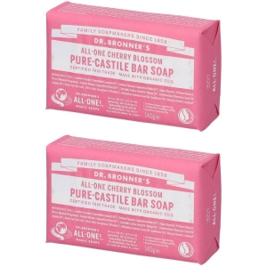 Compra Online Dr. bronner’s sapone solido cherry blossom 2x140 g e Trova il miglior prezzo