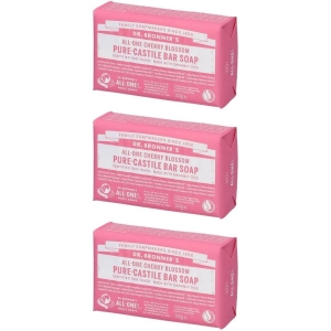 Compra Online Dr. bronner’s sapone solido cherry blossom 3x140 g e Trova il miglior prezzo