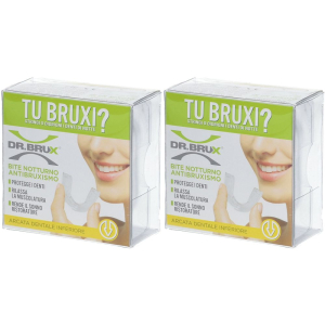 Compra Online dr. brux® bite notturno antibruxismo arcata dentale inferiore set da 2 e Trova il miglior prezzo