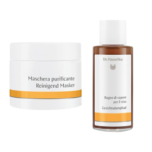 Compra Online dr. hauschka bagno di vapore per il viso + maschera purificante 1 pz s e Trova il miglior prezzo