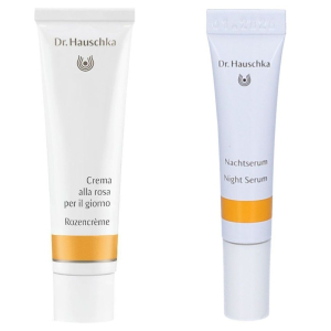 Compra Online dr. hauschka crema alla rosa per il giorno + siero notte e Trova il miglior prezzo