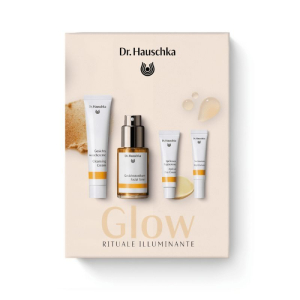 Compra Online dr. hauschka - discovery kit rituale illuminante deterge tonifica e illumina pelle secca e spenta e Trova il miglior prezzo