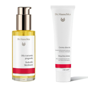 Compra Online dr. hauschka olio trattante prugnolo + crema doccia con l e Trova il miglior prezzo