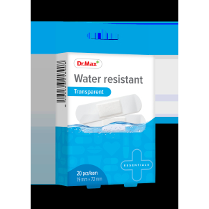 Dr.max water resistant transparent 19 x 72 mm 20 pezzi