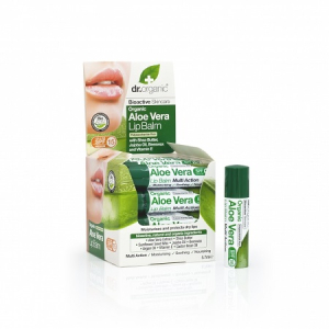 dr organic aloe lip balm 7,5ml bugiardino cod: 921671119 