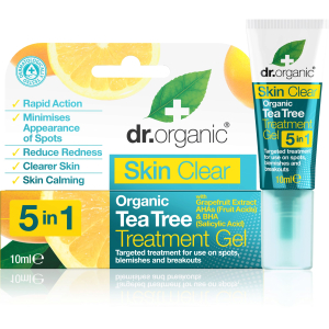 dr organic skinclear treat gel bugiardino cod: 972777825 