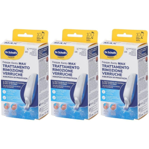 Compra Online dr. scholl's freeze away max trattamento rimozione verruche 3x1 st e Trova il miglior prezzo