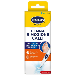Dr.scholl's penna rimozione calli rimuove calli e duroni senza raschiare 4 grammi