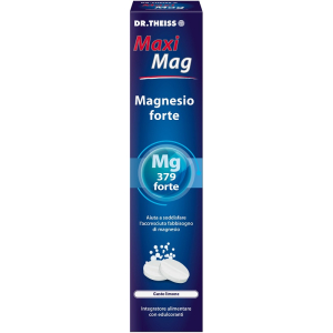 Compra Online dr. theiss maxi mag forte - integratore di magnesio per la stanchezza, 20 compresse effervescenti e Trova il miglior prezzo