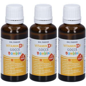 Compra Online dr. theiss vitamin d3 bambini gocce 3x30 ml e Trova il miglior prezzo