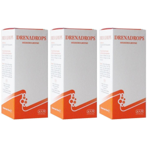 Compra Online drenadrops soluzione idroalcolica 100 ml 3x100 ml gocce orali e Trova il miglior prezzo