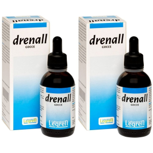 Compra Online drenall 50 ml set da 2 2x50 ml gocce orali e Trova il miglior prezzo