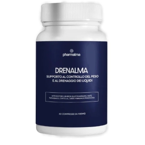 Compra Online Drenalma integratore per il controllo del peso e il drenaggio dei liquidi corporei 60 compresse e Trova il miglior prezzo