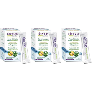 Compra Online drenax forte ananas 15 bustine 3x15 pz bustina e Trova il miglior prezzo
