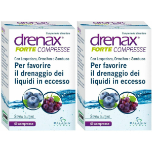 Compra Online drenax® forte compresse set da 2 2x60 pz e Trova il miglior prezzo