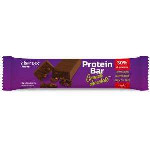 Compra Online drenax forte crunch chocolate barretta proteica al gusto frutti di bosco 35 grammi e Trova il miglior prezzo