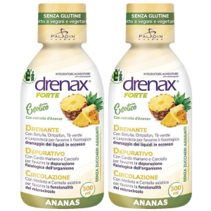 Compra Online drenax forte esotico con estratto d'ananas 300 ml 2x300 ml soluzione o e Trova il miglior prezzo