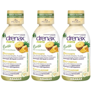 Compra Online drenax forte esotico con estratto d'ananas 300 ml 3x300 ml soluzione o e Trova il miglior prezzo