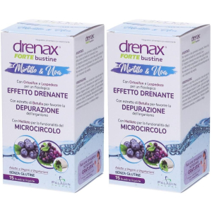 Compra Online drenax forte mirtillo e uva 15 bustine 2x15x15 ml bustina e Trova il miglior prezzo