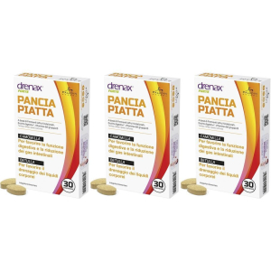 Compra Online drenax forte pancia piatta compresse 3x30 pz e Trova il miglior prezzo