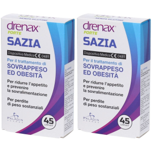 Compra Online drenax forte sazia 45 compresse set da 2 2x45 g e Trova il miglior prezzo