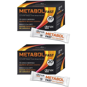Compra Online drenax metabol fast 20 stick p 2x20 pz bustina e Trova il miglior prezzo