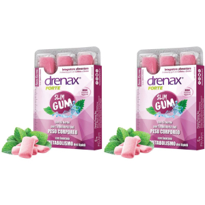 Compra Online drenax slim dimagrante 9 gum set da 2 2x9 pz gomme masticabili e Trova il miglior prezzo
