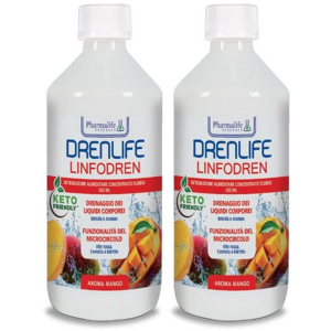 Compra Online drenlife linfodren concentrato fluido 2x500 ml soluzione orale e Trova il miglior prezzo
