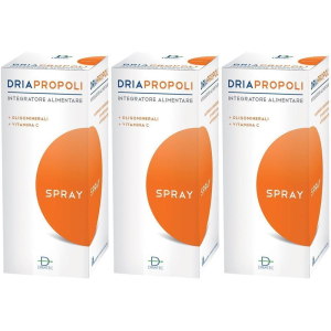 Compra Online dria propoli spray 50 ml 3x50 ml e Trova il miglior prezzo