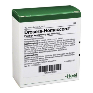 DROSERA HOMAC 10F 1,1ML HEEL