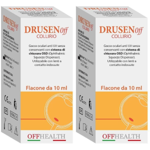 Compra Online drusenoff collirio set da 2 2x10 ml gocce oftalmiche e Trova il miglior prezzo