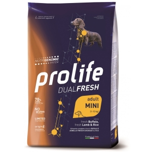 Compra Online Dualfresh adult mini al bufalo agnello & riso - alimento completo per cani adulti di taglia piccola 2 kg e Trova il miglior prezzo