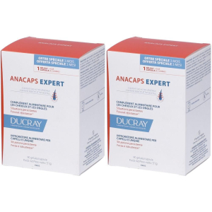 Compra Online ducray anacaps expert capsule 2x51 g e Trova il miglior prezzo