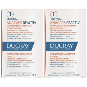 Compra Online ducray anacaps reactiv integratore alimentare per capelli 30 capsule - e Trova il miglior prezzo