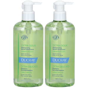 Compra Online ducray exra delicato shampoo dermo protettivo set da 2 2x400 ml shampo e Trova il miglior prezzo