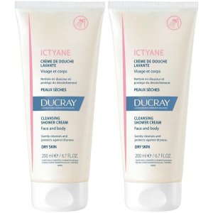 Compra Online ducray ictyane crema doccia detergente set da 2 2x200 ml e Trova il miglior prezzo