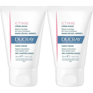 Compra Online ducray ictyane crema mani set da 2 2x50 ml e Trova il miglior prezzo