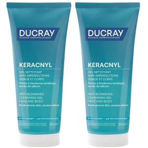 Compra Online ducray keracnyl gel detergente 200ml - pelle grassa a tendenza acneica e Trova il miglior prezzo