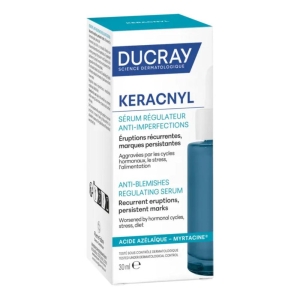 Compra Online Ducray keracnyl siero regolatore anti-imperfezioni per pelle acneica flacone da 30 ml e Trova il miglior prezzo