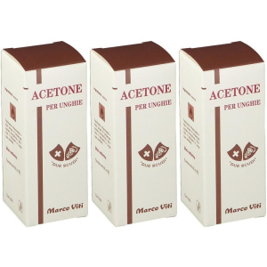 Compra Online due scudi acetone per unghie 3x50 ml soluzione e Trova il miglior prezzo