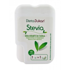 dukan stevia 150 compresse bugiardino cod: 922984404 