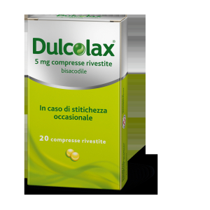 dulcolax 20 compresse rivestite 5 mg bugiardino cod: 008997076 