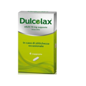 dulcolax adulti 10 mg 6 supposte contro la bugiardino cod: 008997025 